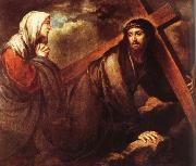 Bartolome Esteban Murillo Jesus bearing a cross Germany oil painting artist